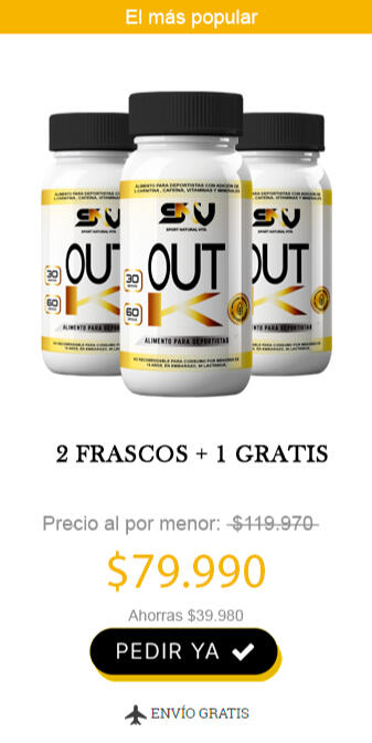 OutK el suplemento alimentario